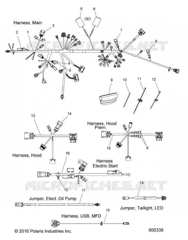 ELECTRICAL, WIRE HARNESS