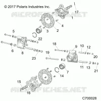 SUSPENSION, REAR CARRIER