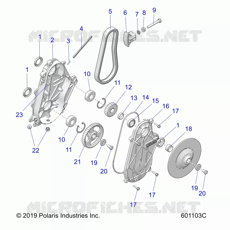 DRIVE TRAIN, CHAINCASE