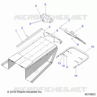 BUMPER, REAR, SNOWFLAP AND TAILLIGHT COVER