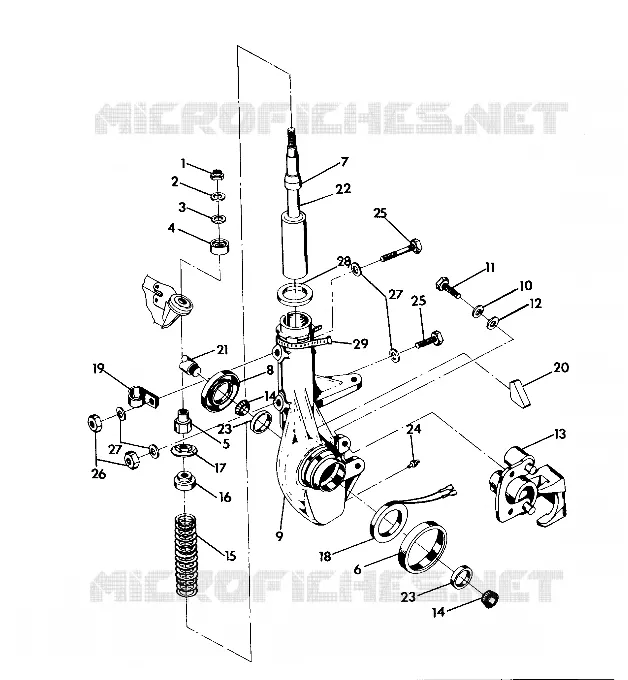 STRUT ASSEMBLY 350 4X4 / W928139 (4922832283018A)