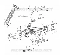 SWING ARM WELDMENT, REAR