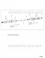 DRIVE TRAIN, REAR DRIVE SHAFT