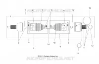 DRIVE TRAIN, DRIVE REAR SHAFT