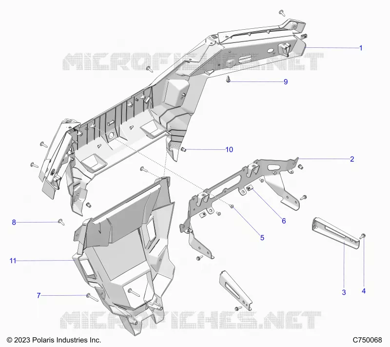 REAR BODYWORK BUMPER,