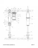 IFS SHOCK, HI LO ADJ., SNOW CHECK OPTION (7044384)