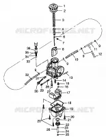 CARBURETOR 600 RMK 0980958 AND EUROPEAN 600 RMK E980958 (4944634463C010)