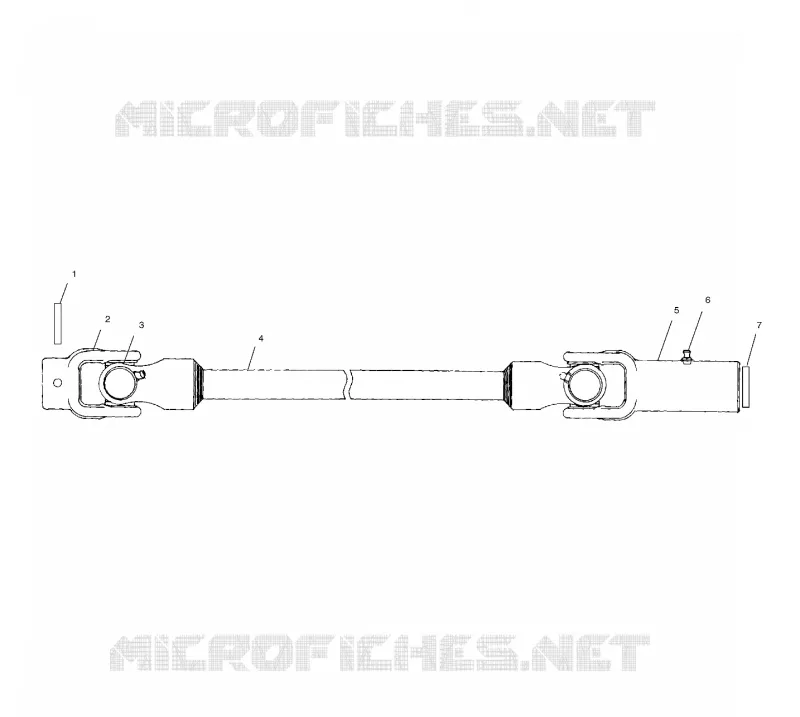 PROP SHAFT (IF BUILT AFTER 12/07/00)