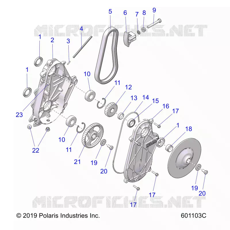 DRIVE TRAIN, CHAINCASE