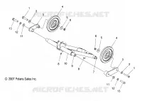 REAR SUSPENSION TORQUE ARM (M-10)(LX)