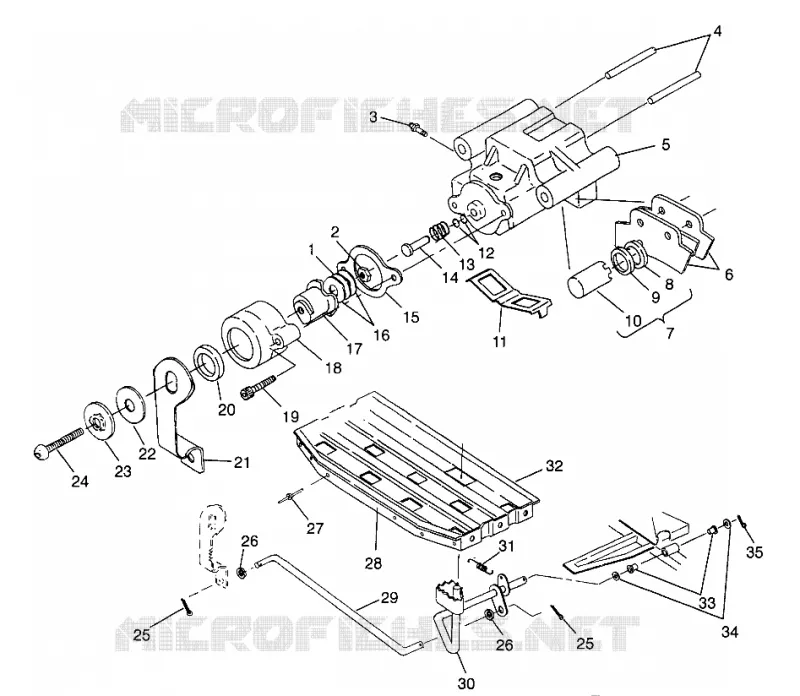 REAR BRAKE SCRAMBLER W967840 (4935823582C004)