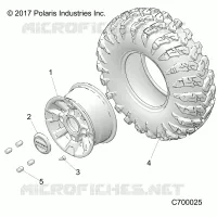 WHEELS, FRONT