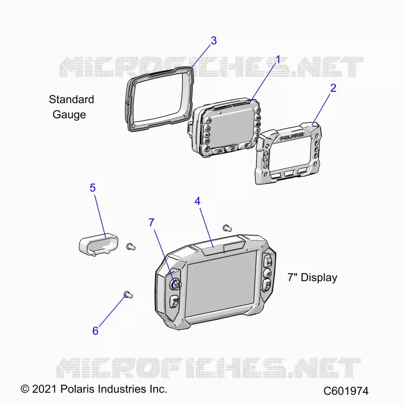 ELECTRICAL, MULTI FUNCTION GAUGE