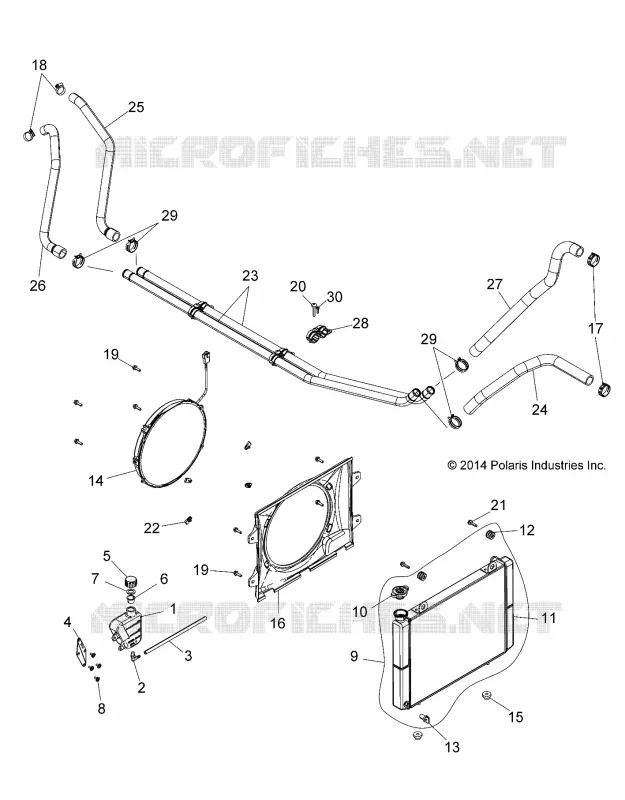 ENGINE, COOLING SYSTEM