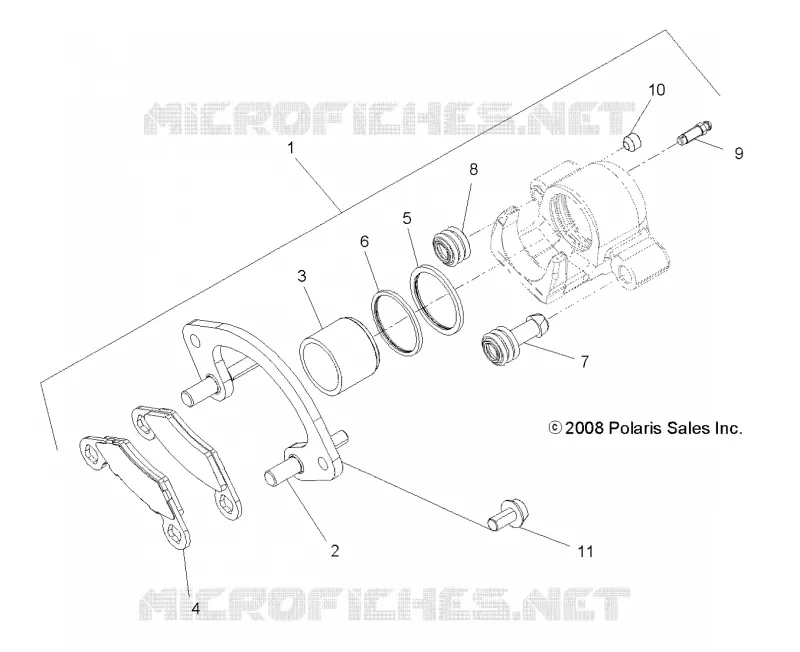 FRONT BRAKE CALIPER