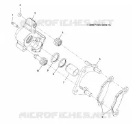 REAR BRAKE CALIPER