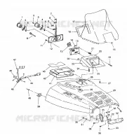 HOOD ASSEMBLY 440 / 0930760 AND 440 SKS / 0930560 (4922932293005A)
