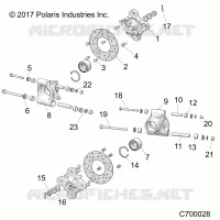 SUSPENSION, REAR CARRIER