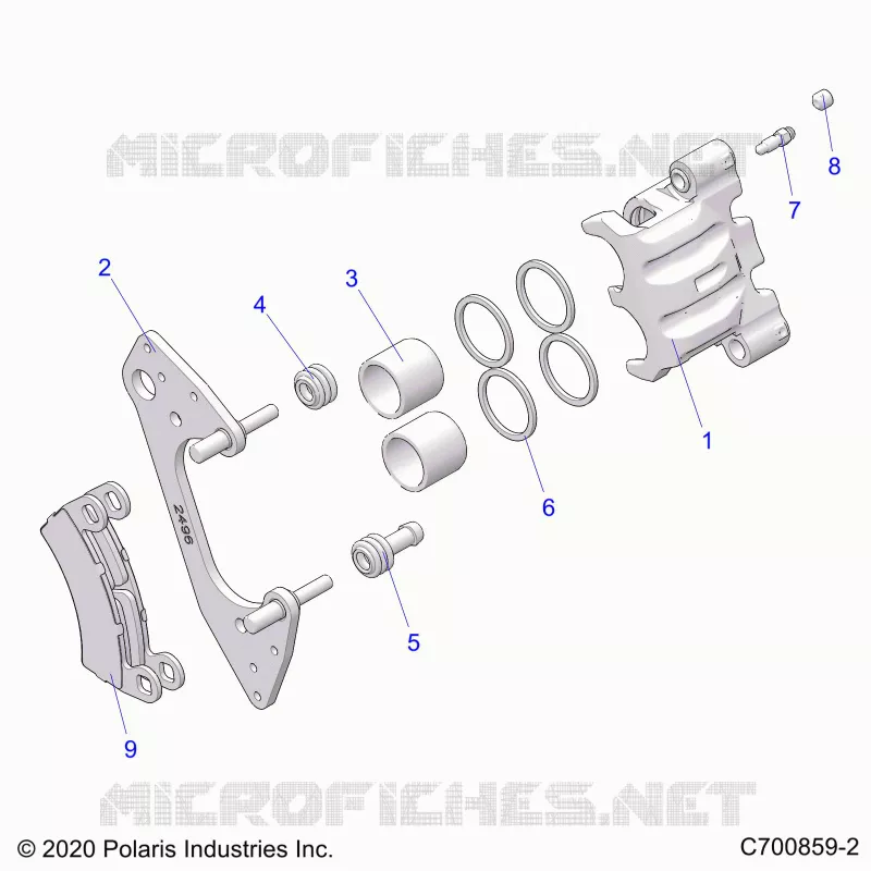 FRONT BRAKE CALIPER