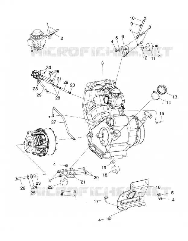 ENGINE MOUNTING