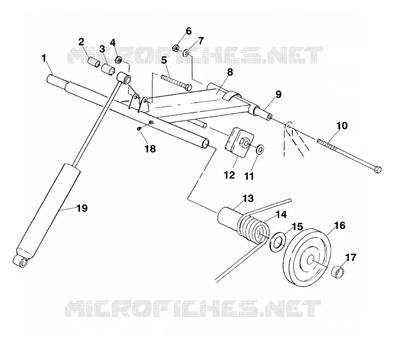 REAR TORQUE ARM (SPORT)