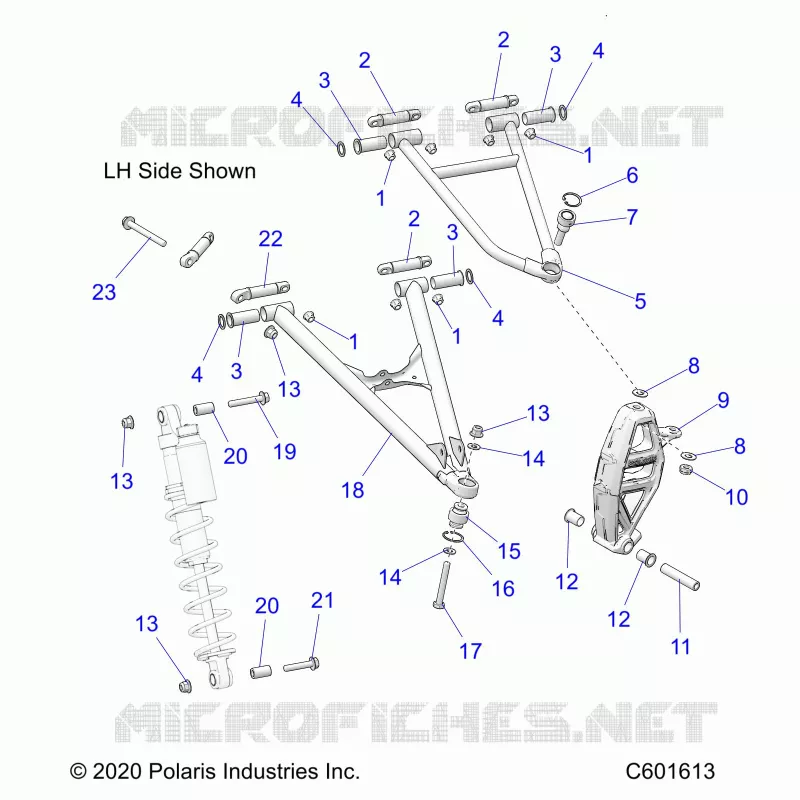 FRONT WISHBONES