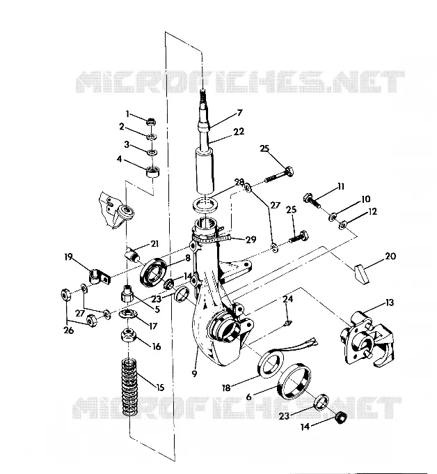 STRUT ASSEMBLY 350 4X4 / W928139 (4922832283018A)