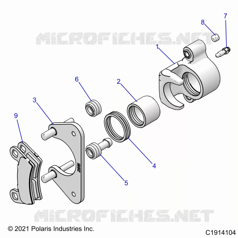 BRAKES, REAR CALIPER
