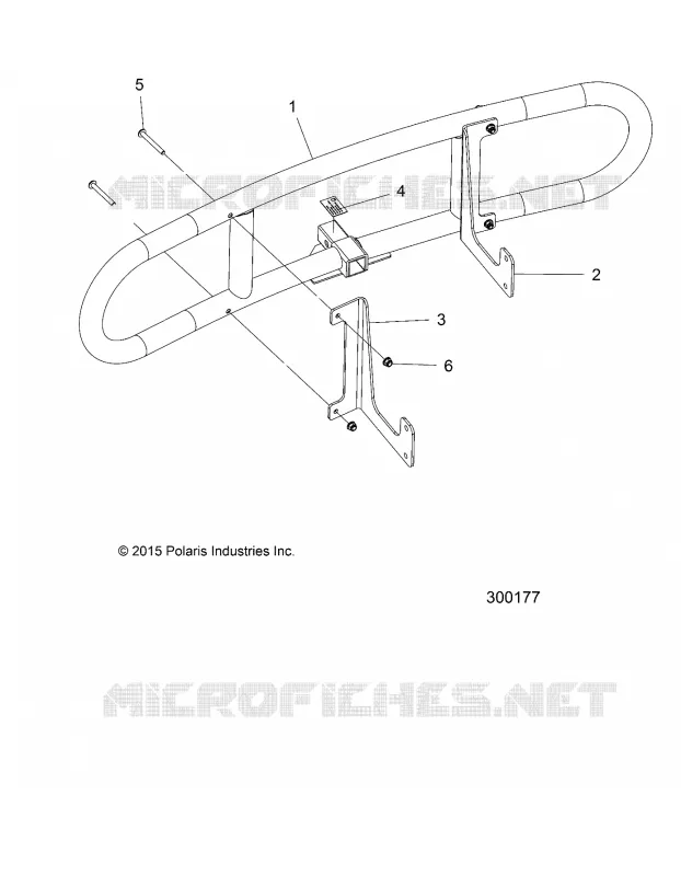 BUMPER,REAR, RUGGED