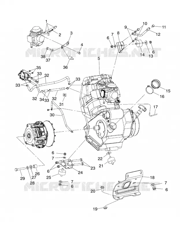ENGINE MOUNTING
