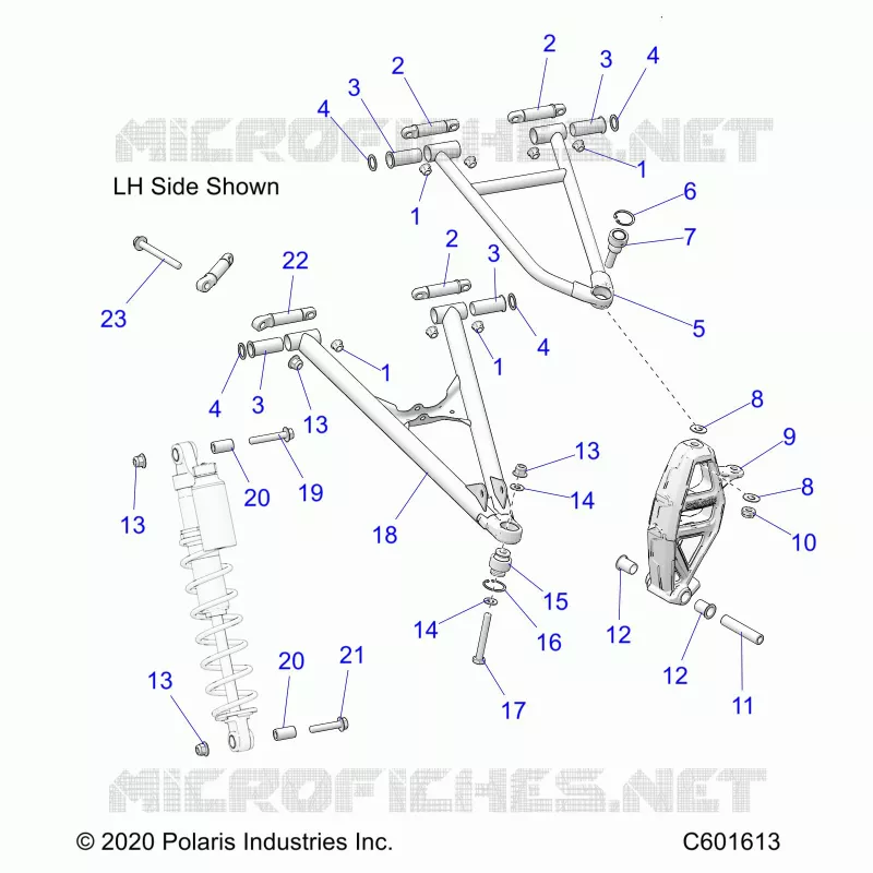 FRONT WISHBONES