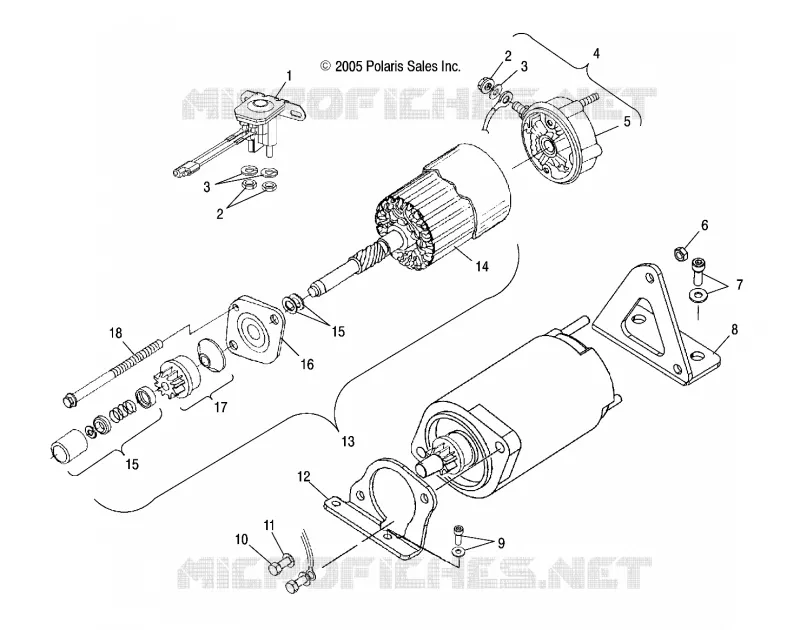 STARTING MOTOR