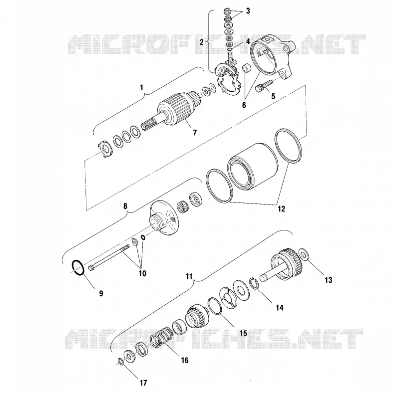 STARTING MOTOR