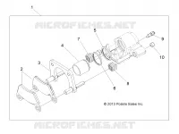 BRAKES, REAR CALIPER