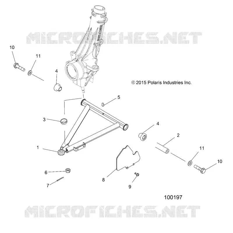 SUSPENSION, A-ARM AND STRUT MOUNTING