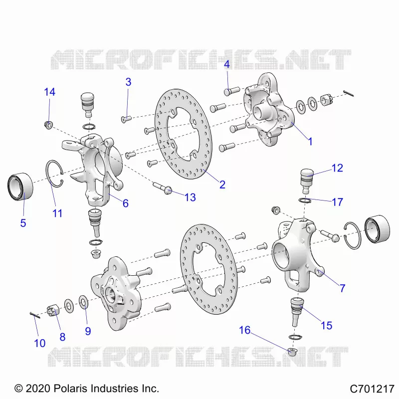 FRONT SUSPENSION HUB