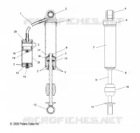 REAR SHOCK TRACK (M-10)(7043216)