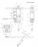SHOCK, TREAR RACK (7043354)