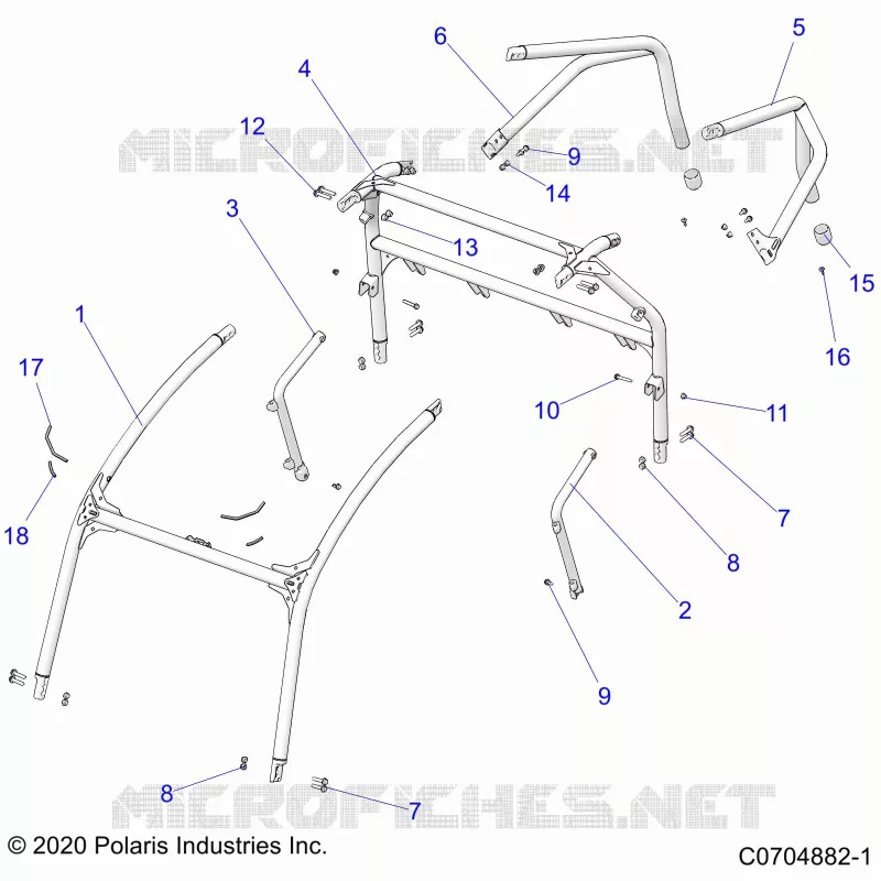CHASSIS, CAB FRAME