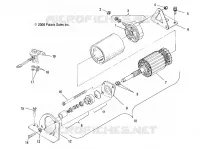 ENGINE, STARTING MOTOR