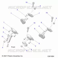 ENGINE, MOUNTING & LONG BLOCK
