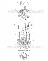 CYLINDER HEAD AND VALVES