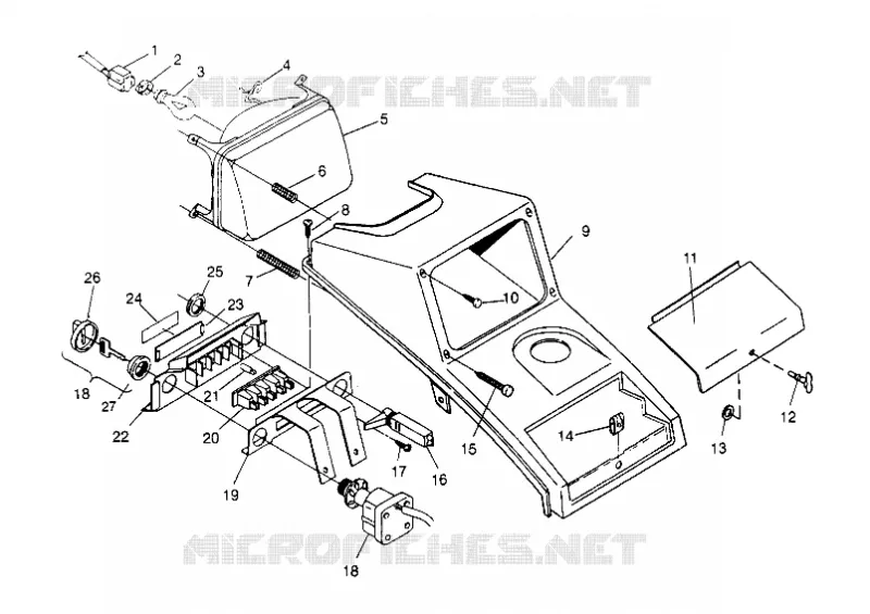 HEADLIGHT ASSEMBLY  2X4 400L W957540 (4930093009A014)