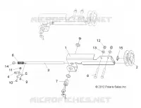 STEERING LOCK (BUILT 2/01/12 AND AFTER)