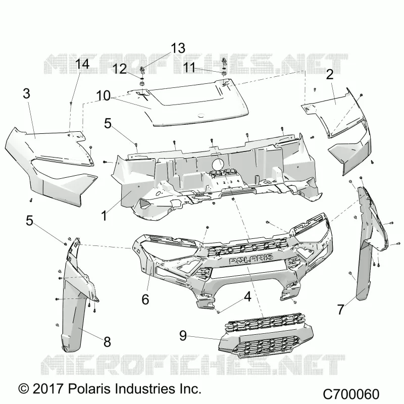 HOOD AND FRONT FACIA