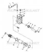 OIL PUMP ASSEMBLY 6X6 250 W938727 (4924092409047A)