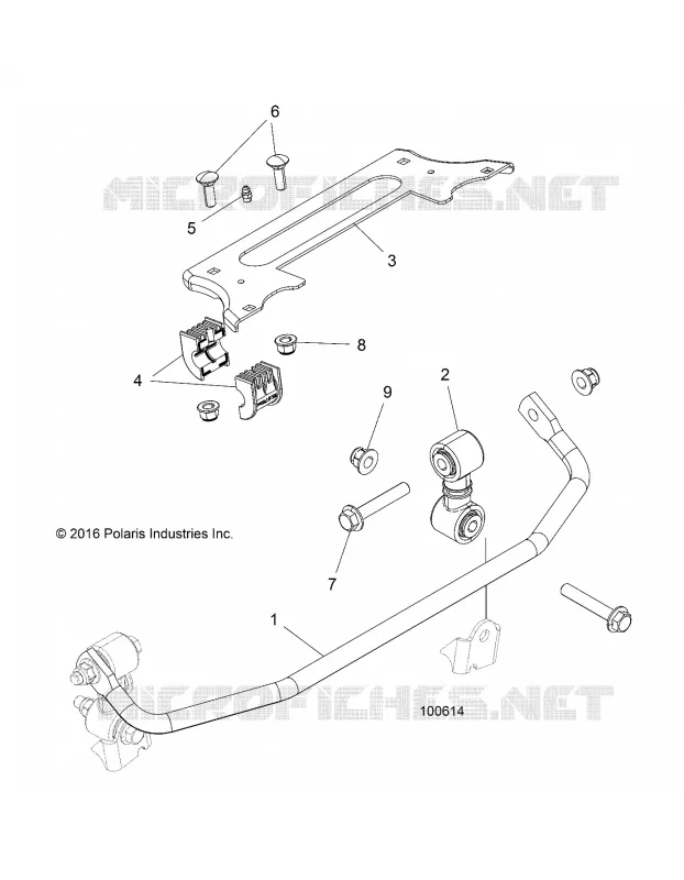 SUSPENSION, FRONT STABILIZER BAR