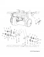 ENGINE, MOUNTING -S16CU5BSL/BEL (49SNOWENGINEMOUNT14550)