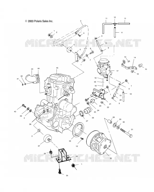 ENGINE MOUNTING