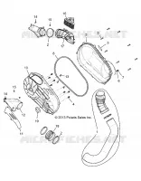 DRIVE TRAIN, CLUTCH OVER AND DUCTING